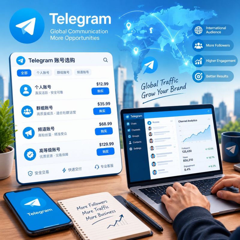 Telegram账号购买合用履历 避坑选购全指南