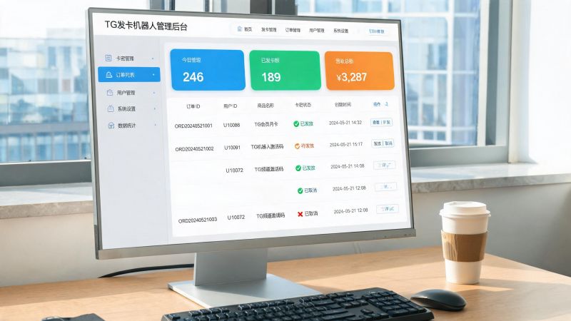 TG账号24小时正在线发卡 零值守运营实操全指南