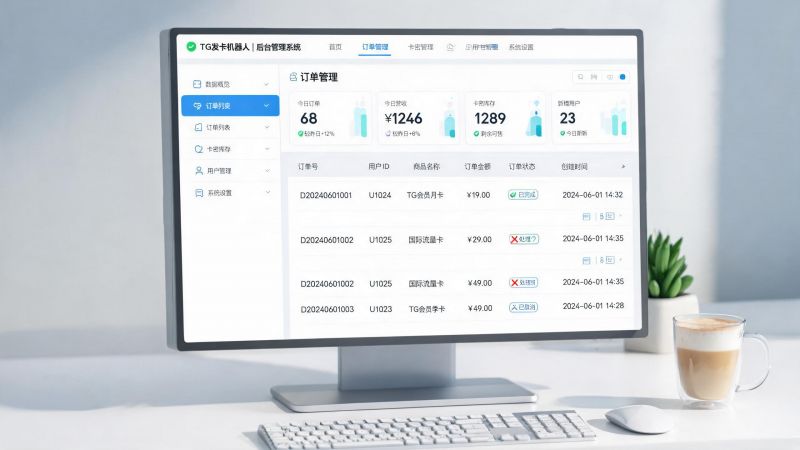TG账号24小时正在线发卡 零值守运营实操全指南