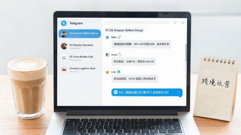 Telegram 批发平台：中贸人正正在用的间接买卖汇集